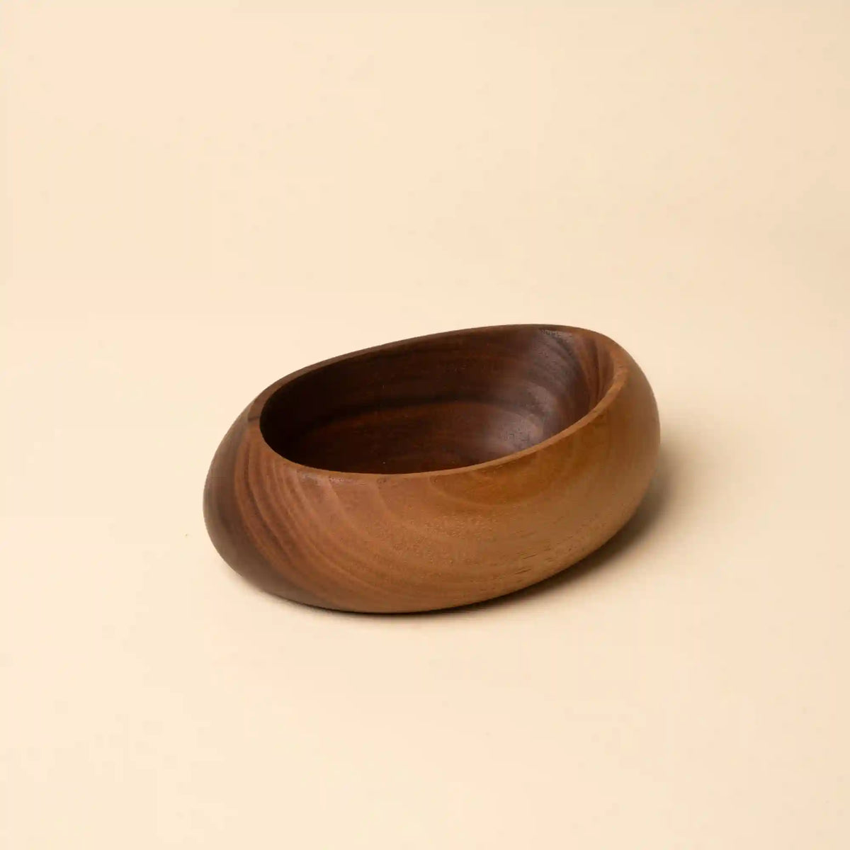 Sculptural Wood Catchall