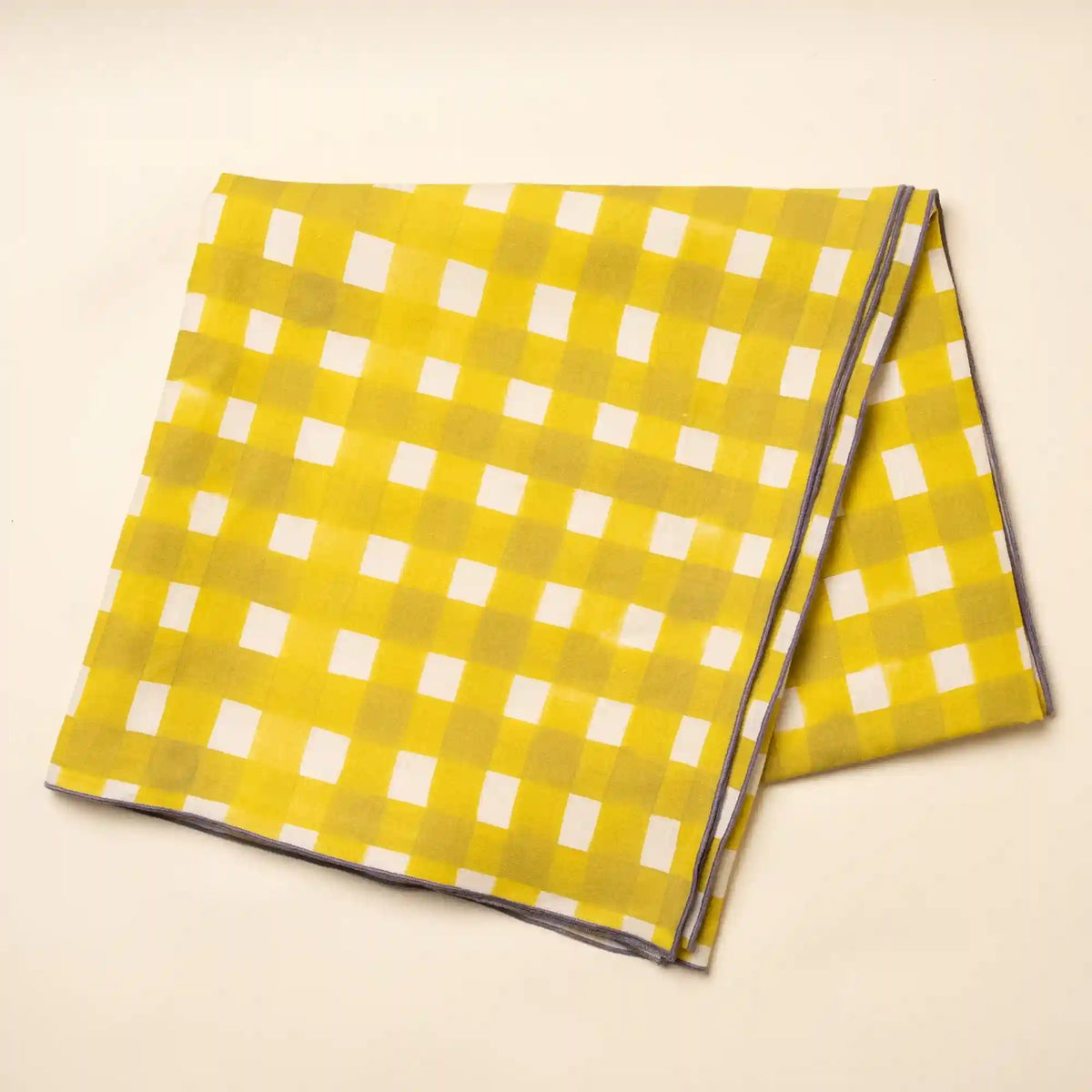 Crosshatch Linen Tablecloth